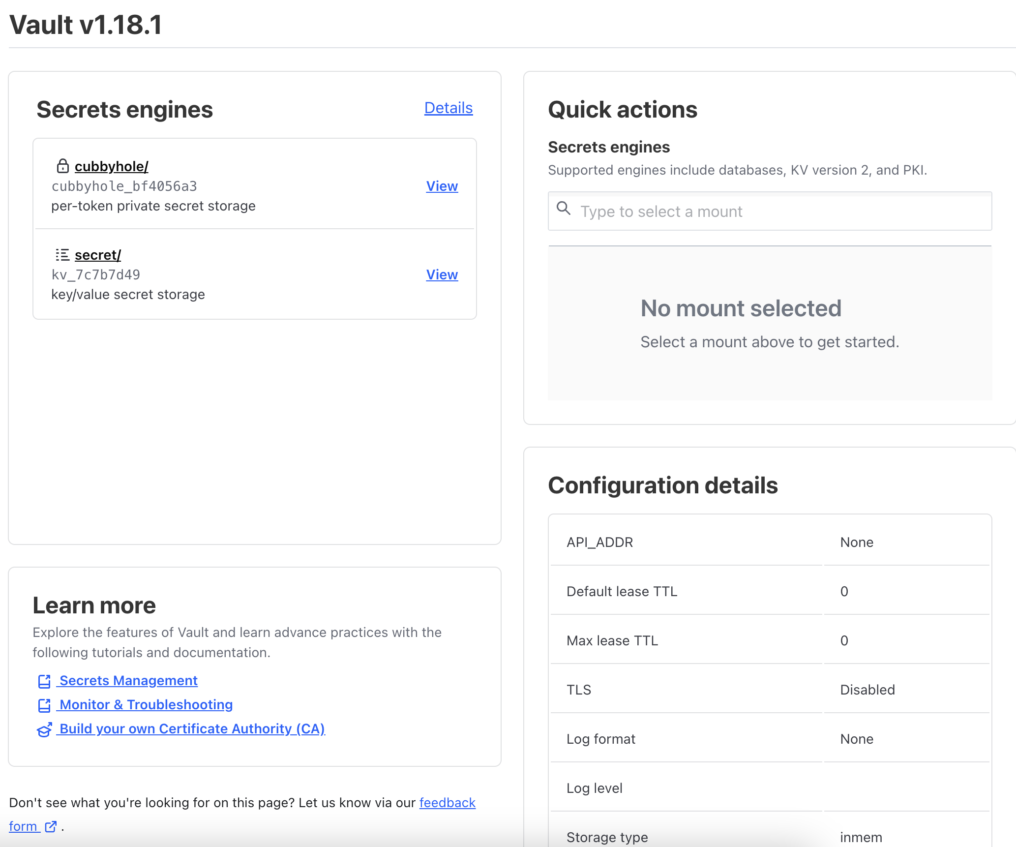 vault-server-dev-first-login