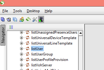 SoapUI: listUser Method