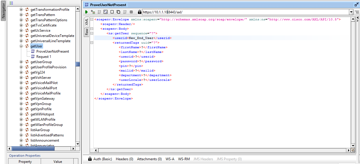 SoapUI: Update the fields to limit the scope of the return