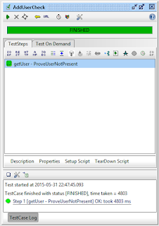 SoapUI: First run of test case successful